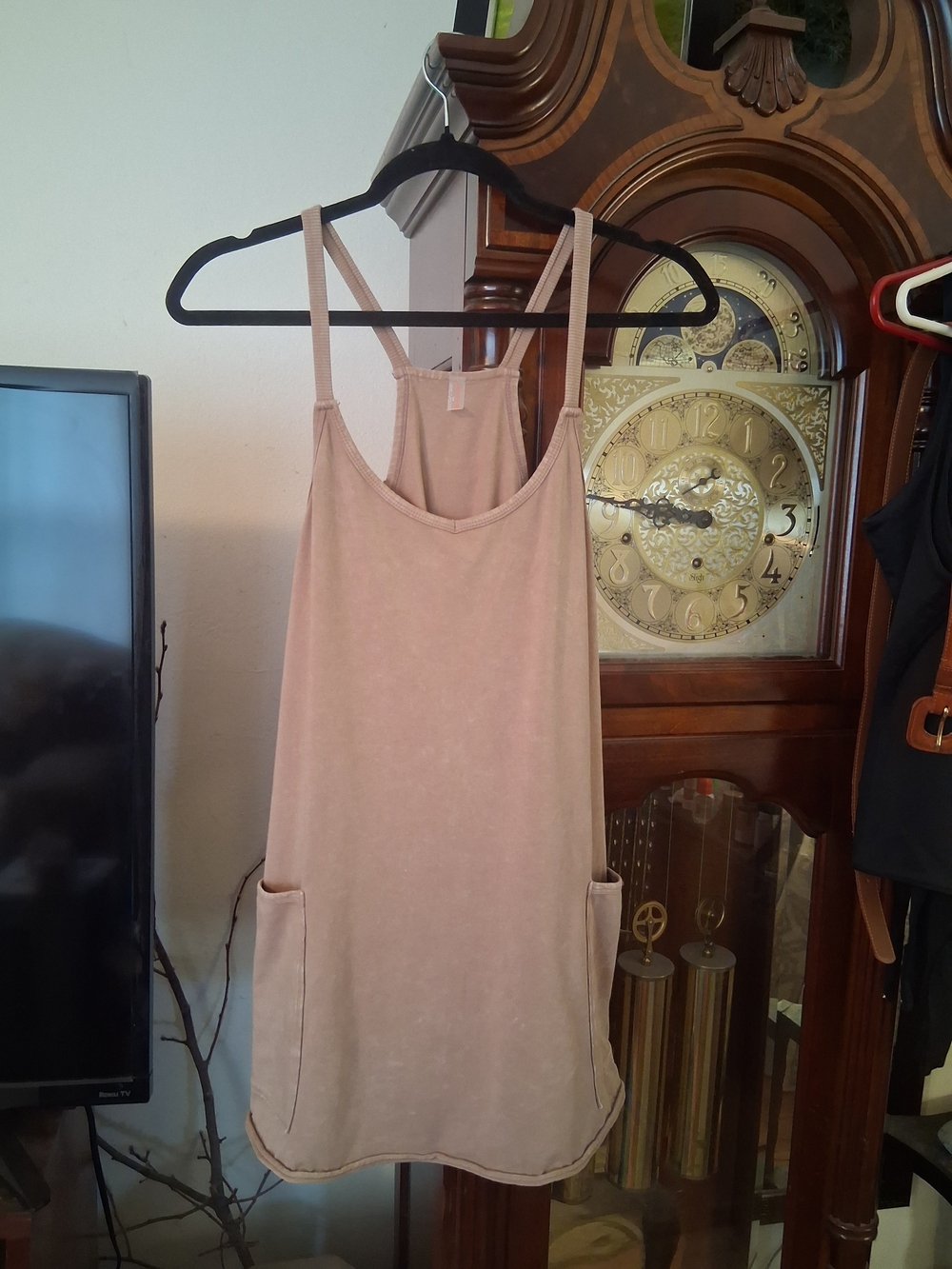 Free People Taupe Romper Dress - Picture 7 of 9